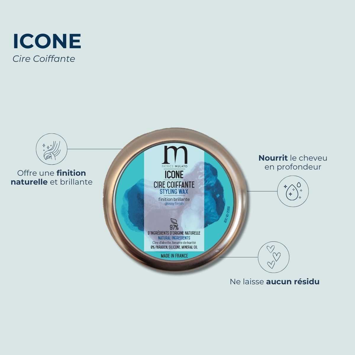 Cire Coiffante hydratante