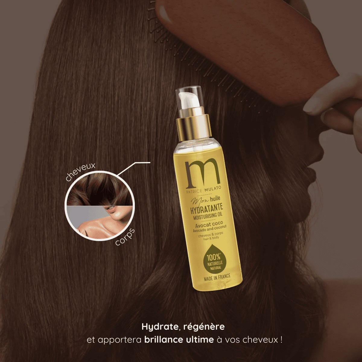 huile avocat coco hydratante