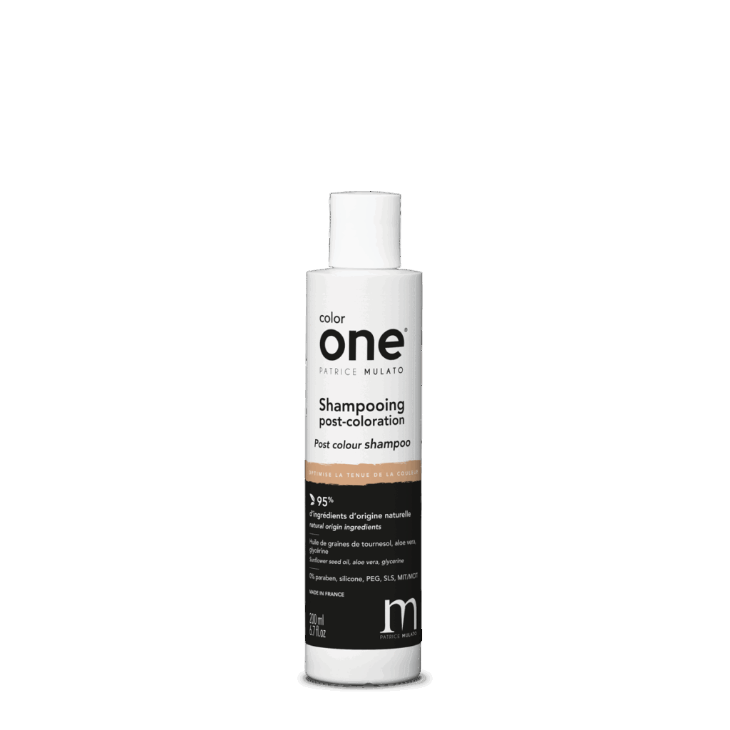 shampooing post coloration