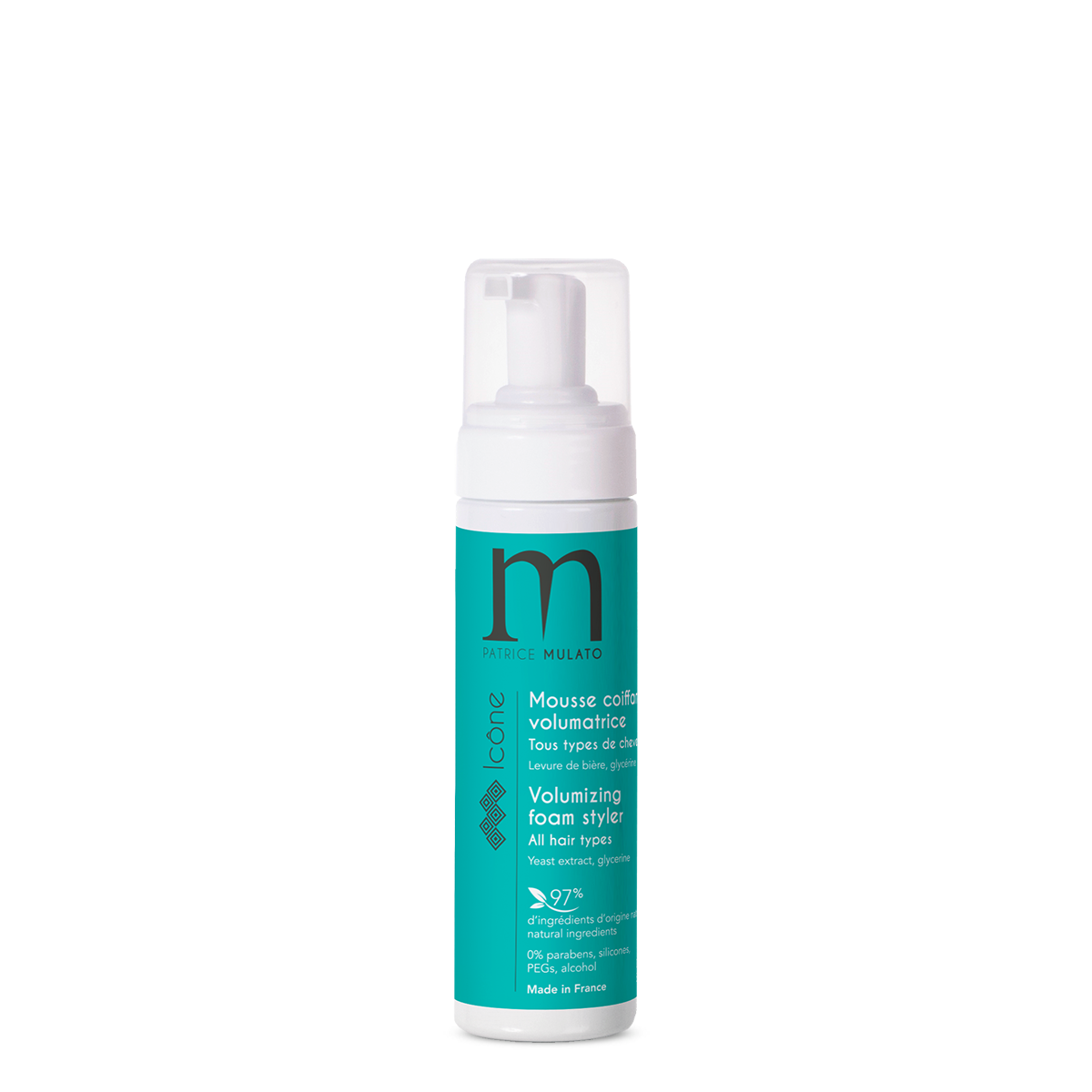 Patrice-Mulato-ICONE-MOUSSE-COIFFANTE-VOLUMATRICE-150ML Mousse coiffante