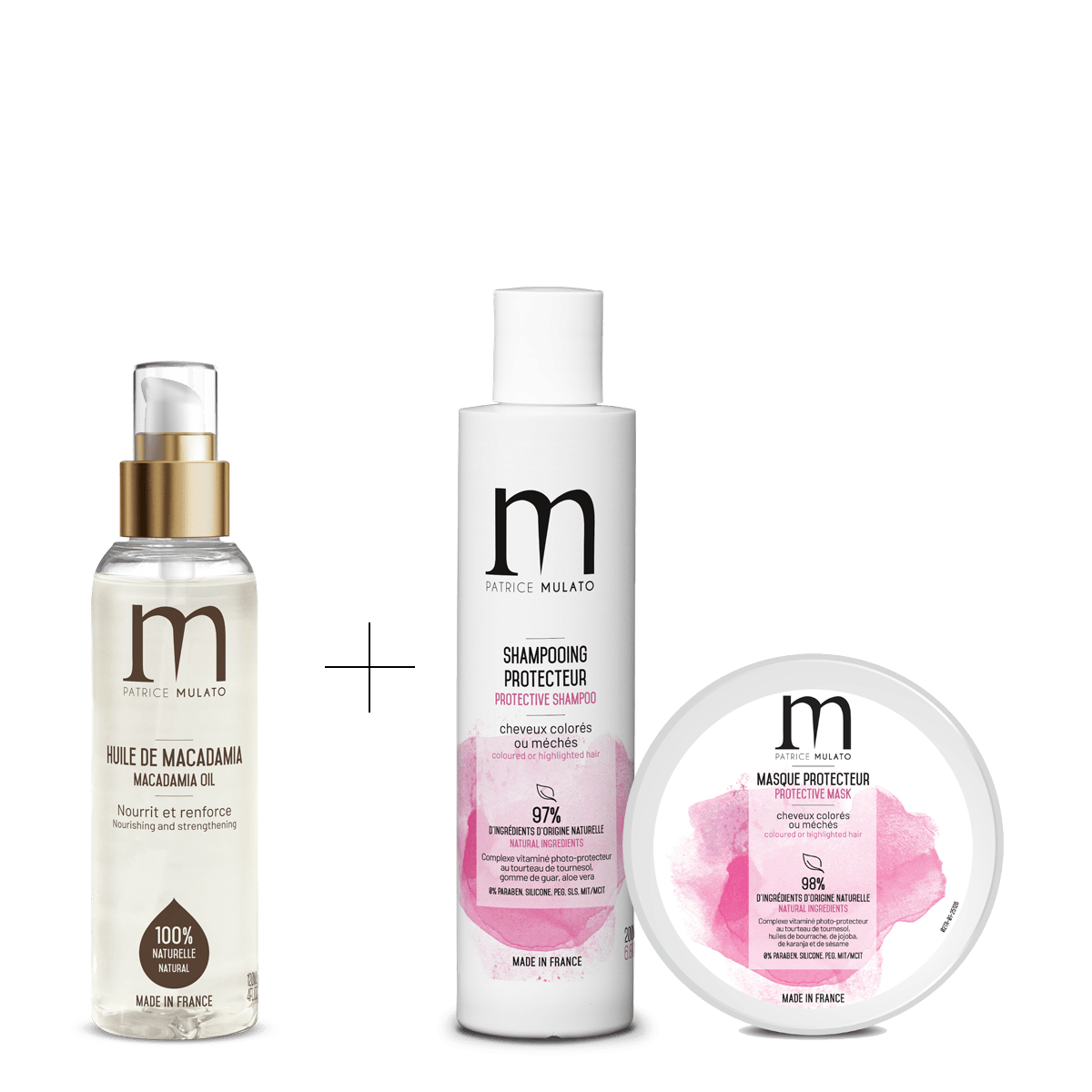 routine cheveux protectrice de couleur