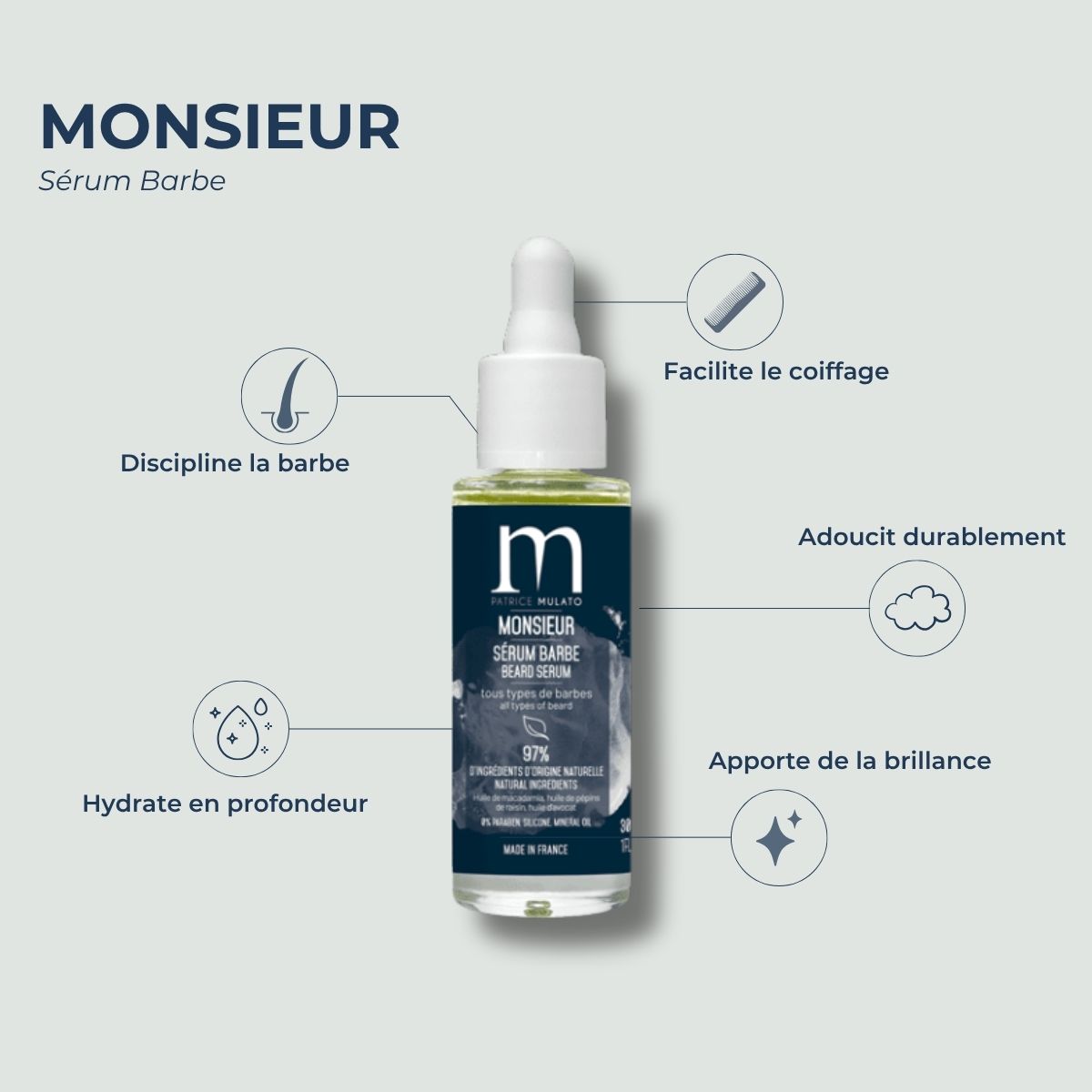 sérum barbe bénéfices