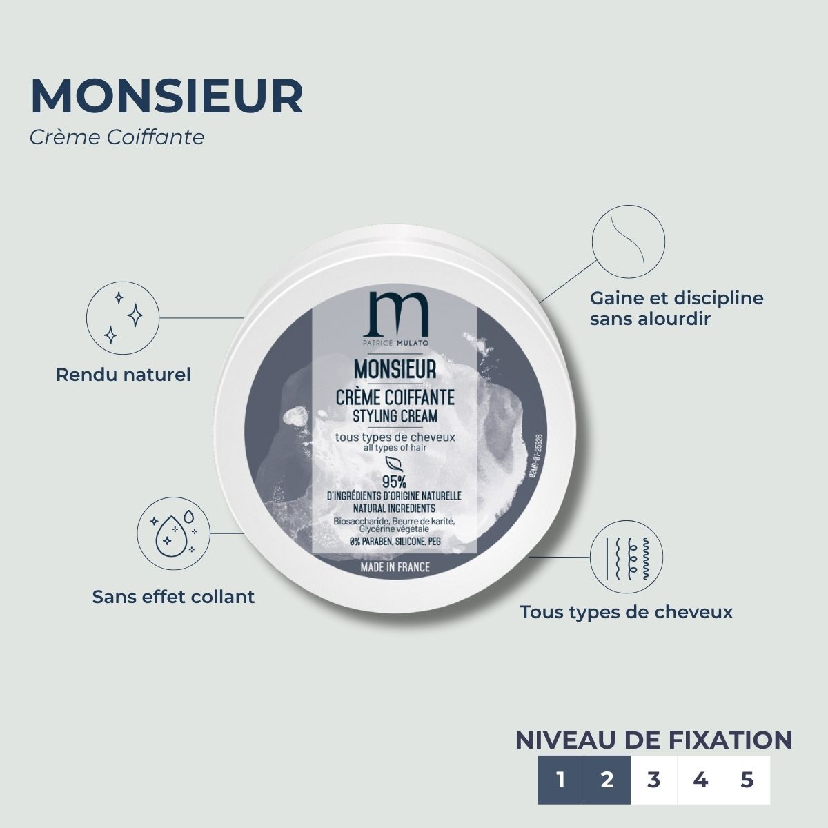 crème coiffante bénéfices