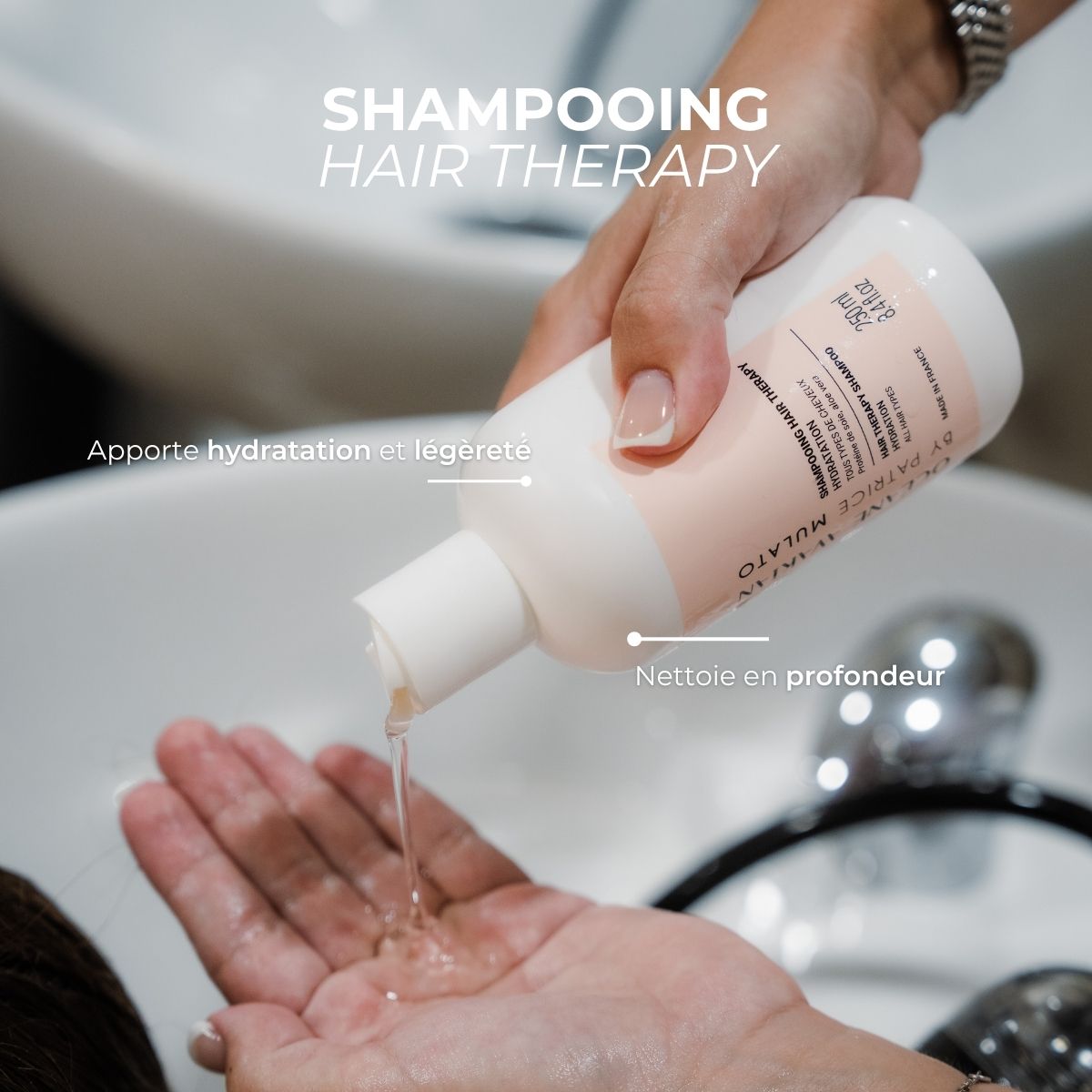 shampooing hair therapy shampooing hair therapy