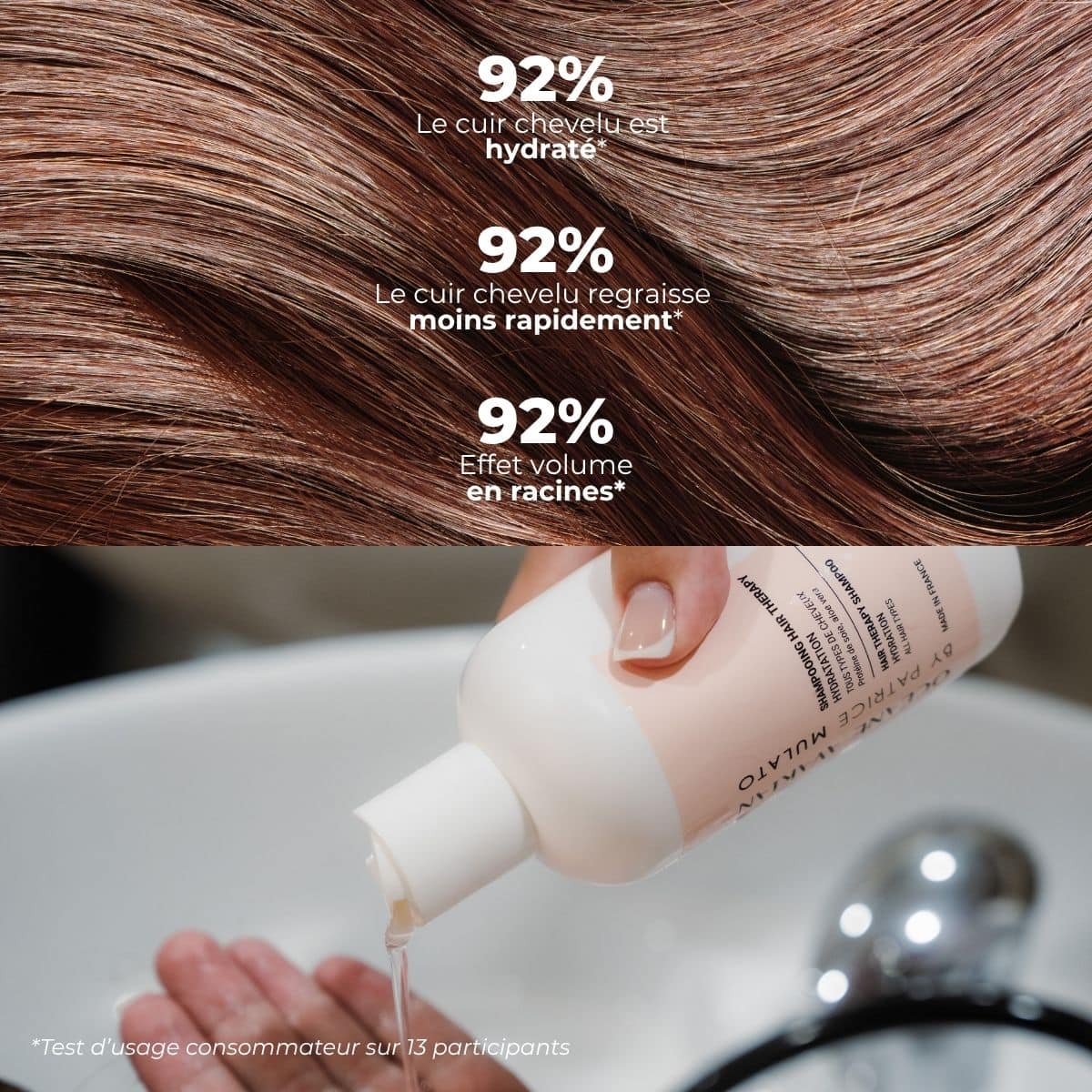 shampooing hair therapy claims