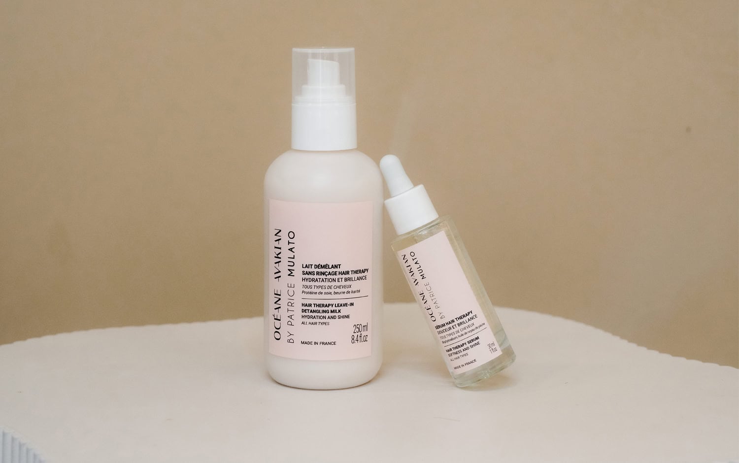 sérum duo lait démêlant